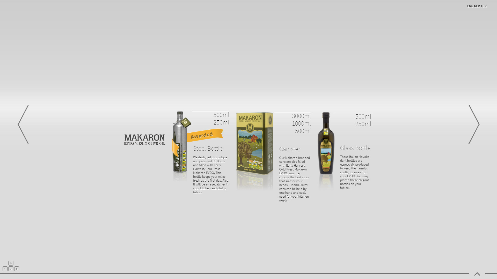 Makaron UI Web Design